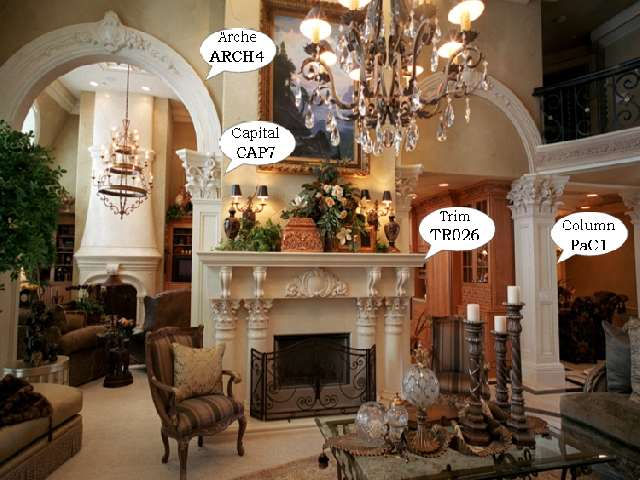 Custom Architectural Decoration Products 012