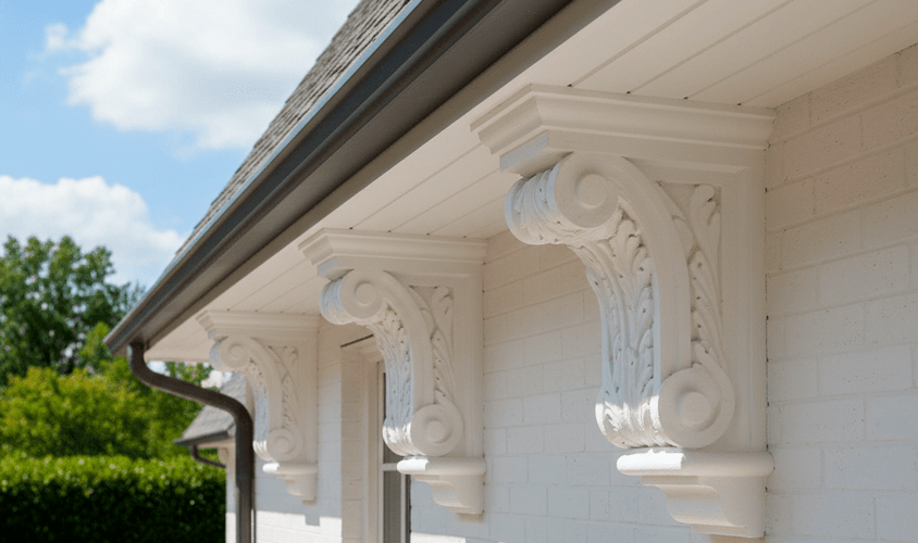 Custom Carved Corbels