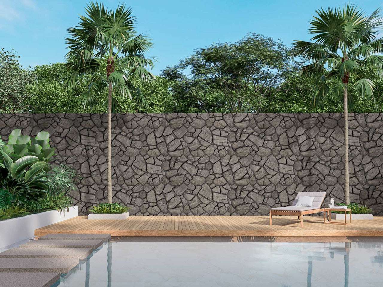 Anson Fieldstone Faux Stone Wall Panel