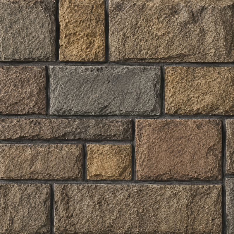 Shahriar-Style Masonry Faux Stone Facade Panel MOD010