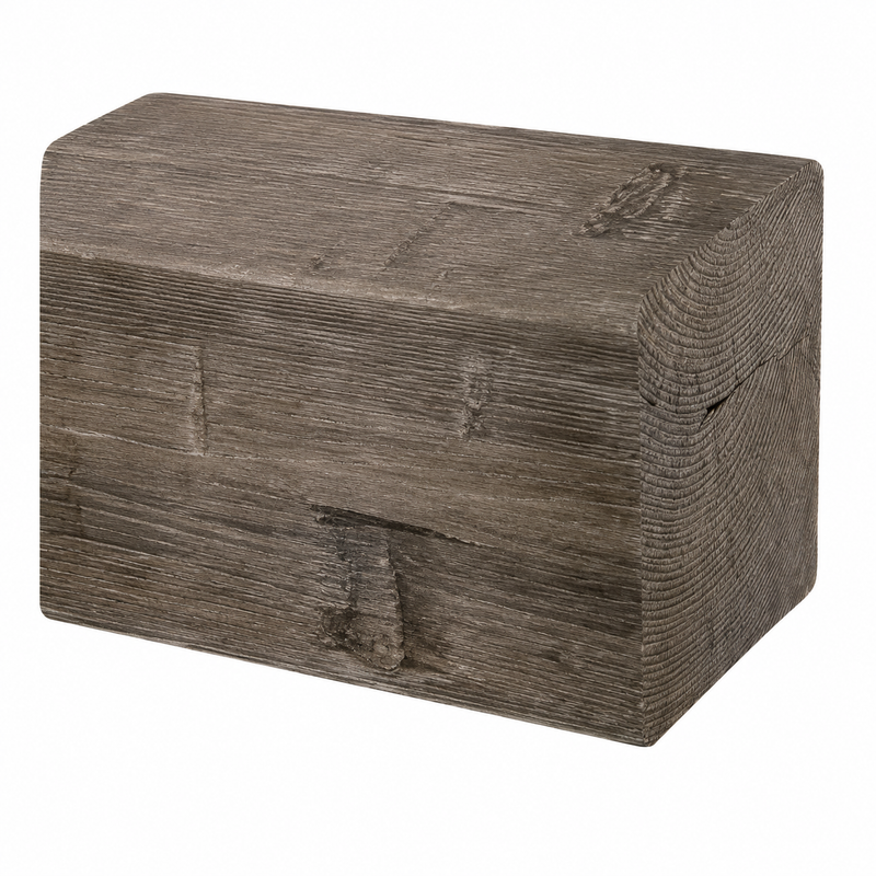 Hand Hewn Style Faux Wood Mantel MOD002