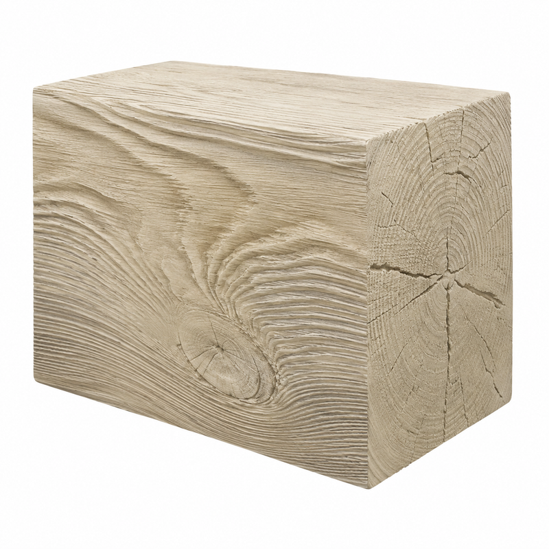 Brushed Texture Style Faux Wood Mantel MOD004