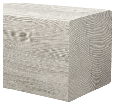 Faux Wood Mantel Sanded Style