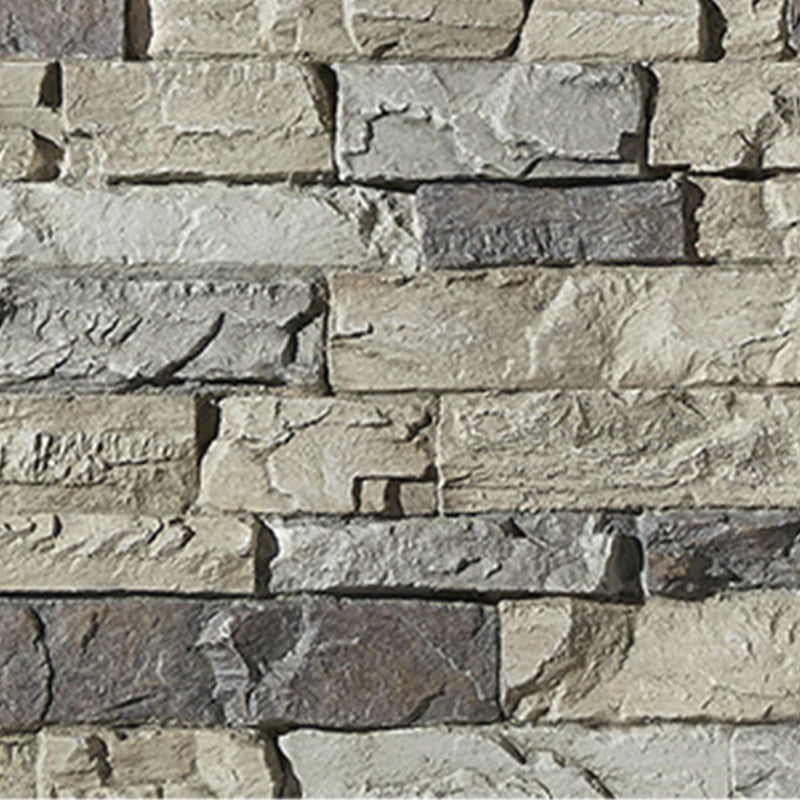 Slab-Style Masonry Faux Stone Facade Panel MOD005