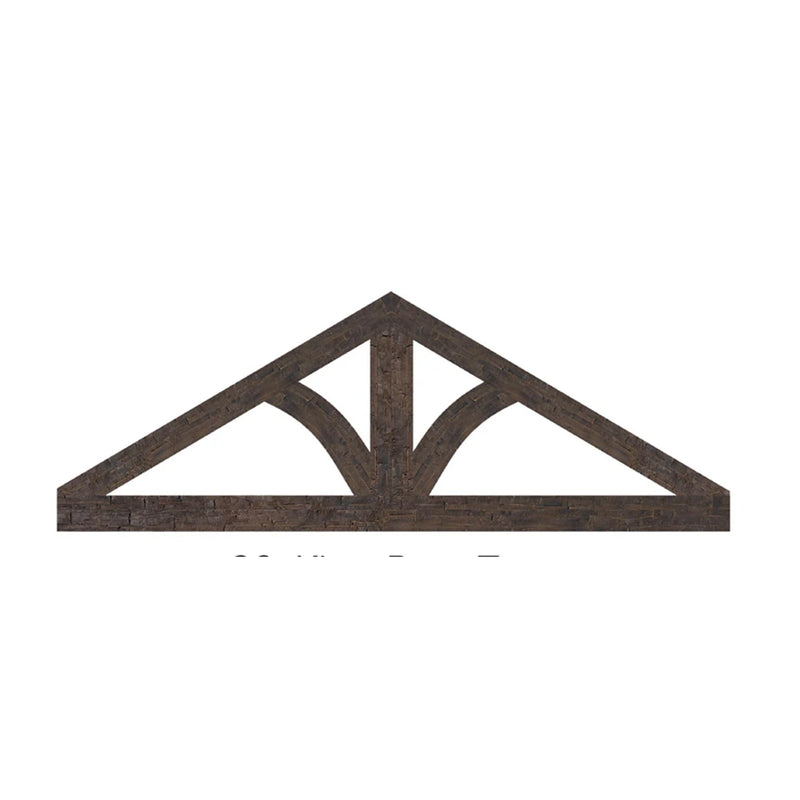 King Post Truss with Arched Diagonals MOD002