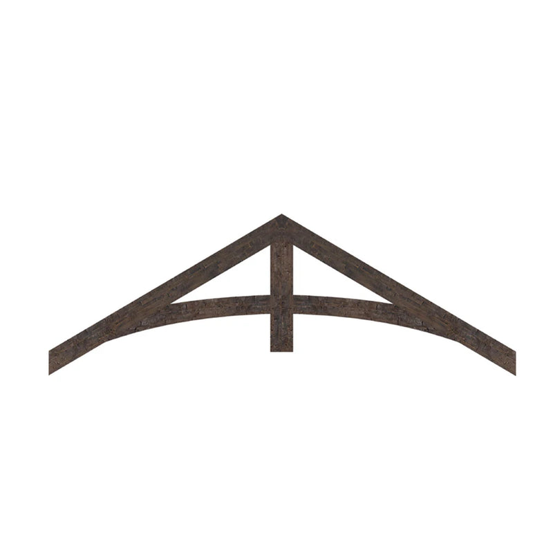 Arched Raised Cord King Post Truss with Tail MOD008