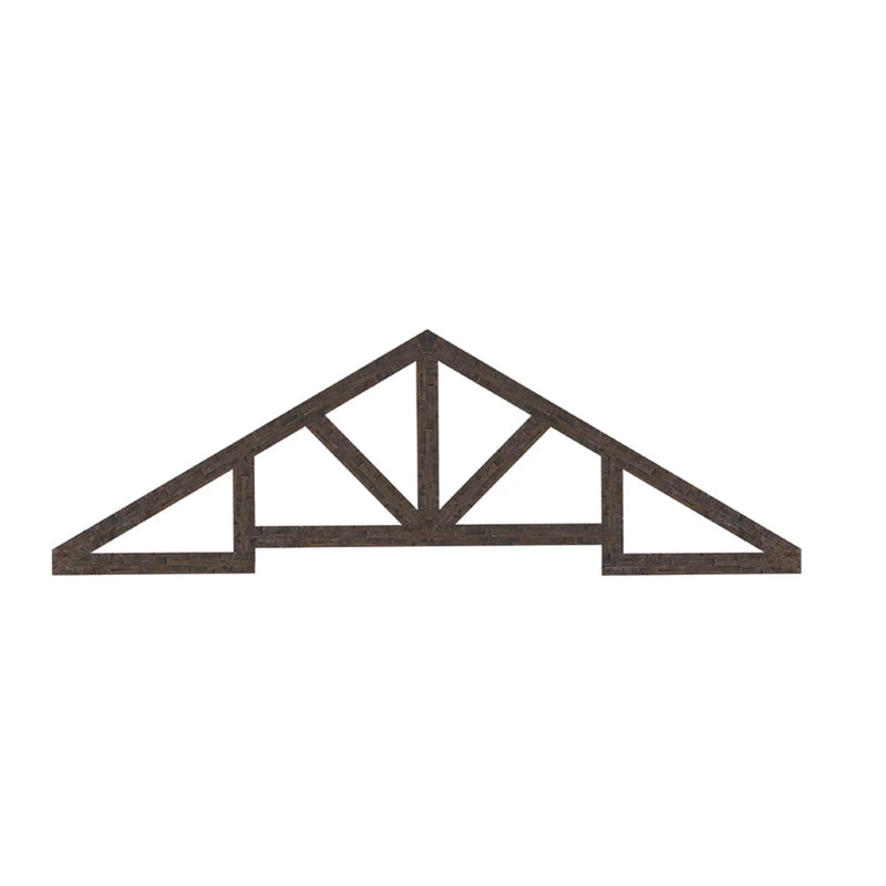 King Post Truss with Straight Diagonals MOD009