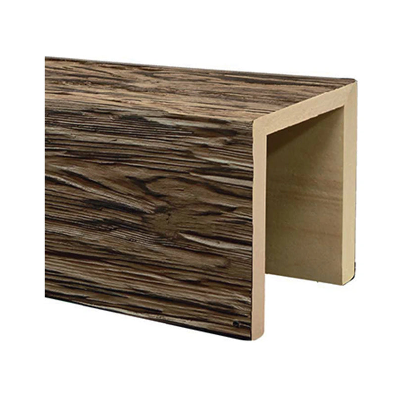 Rough Sawn Style Faux Wood Beam MOD003