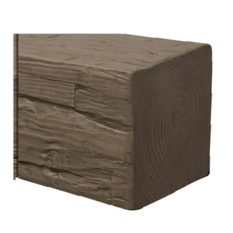 Rough Sawn Style Faux Wood Mantel MOD003