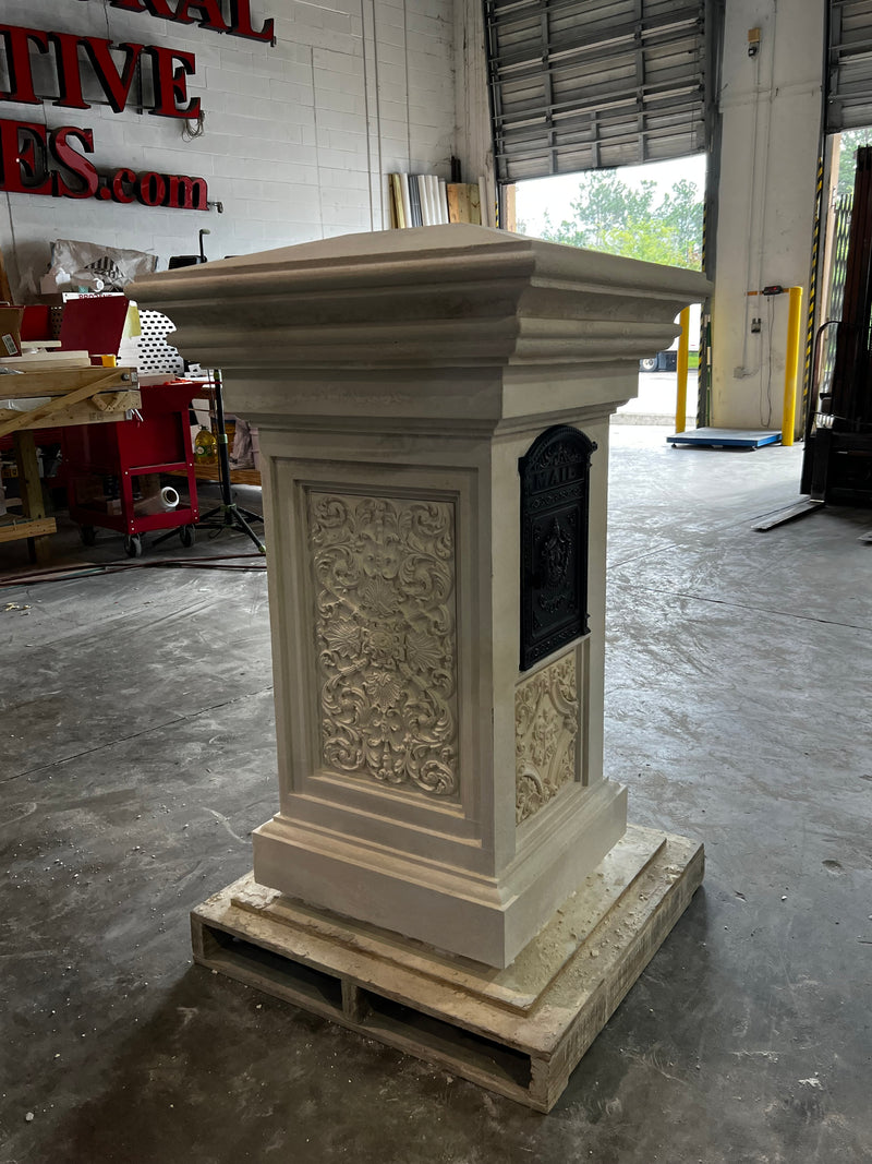 Custom Stucco Mailboxes 039