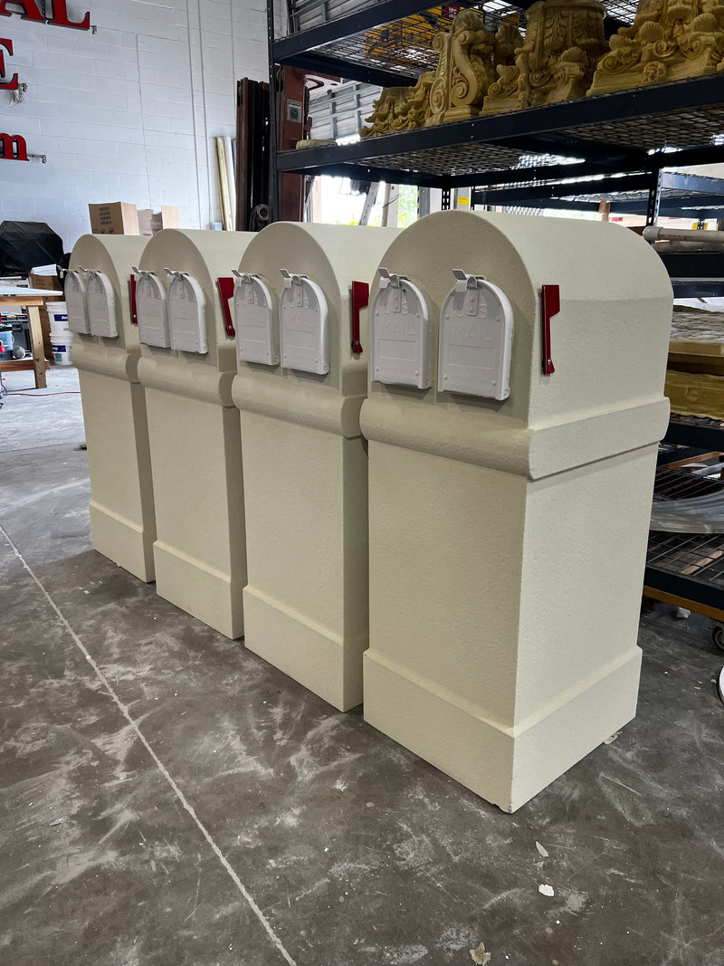 Custom Stucco Mailboxes 040