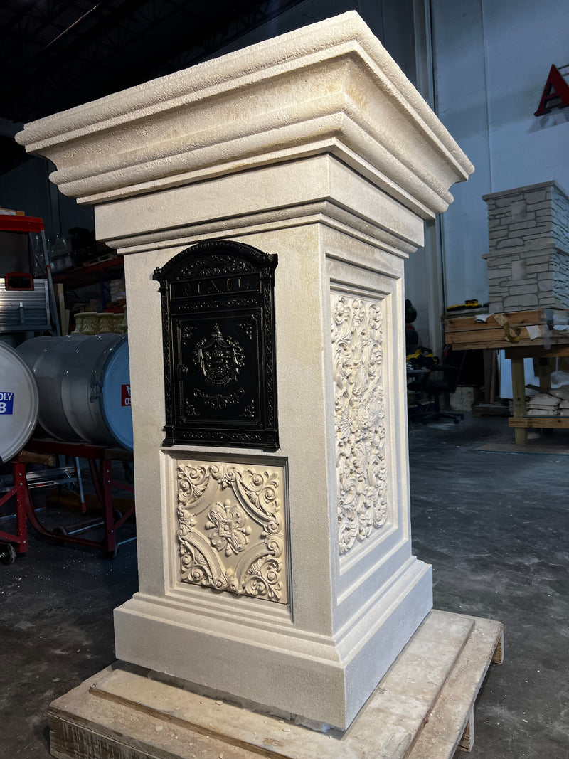 Custom Stucco Mailboxes 041