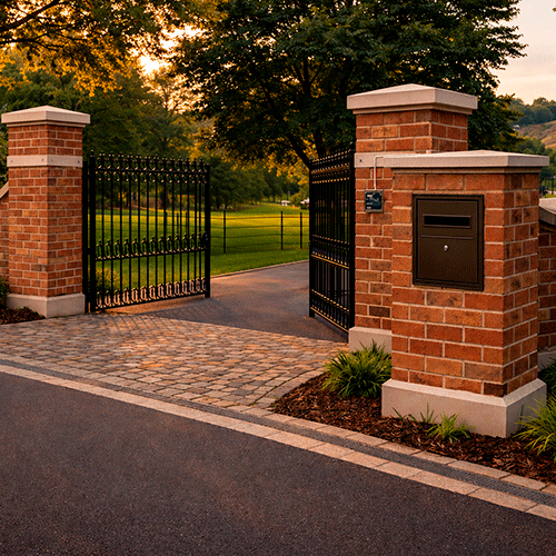 Custom Stucco Mailbox MOD025