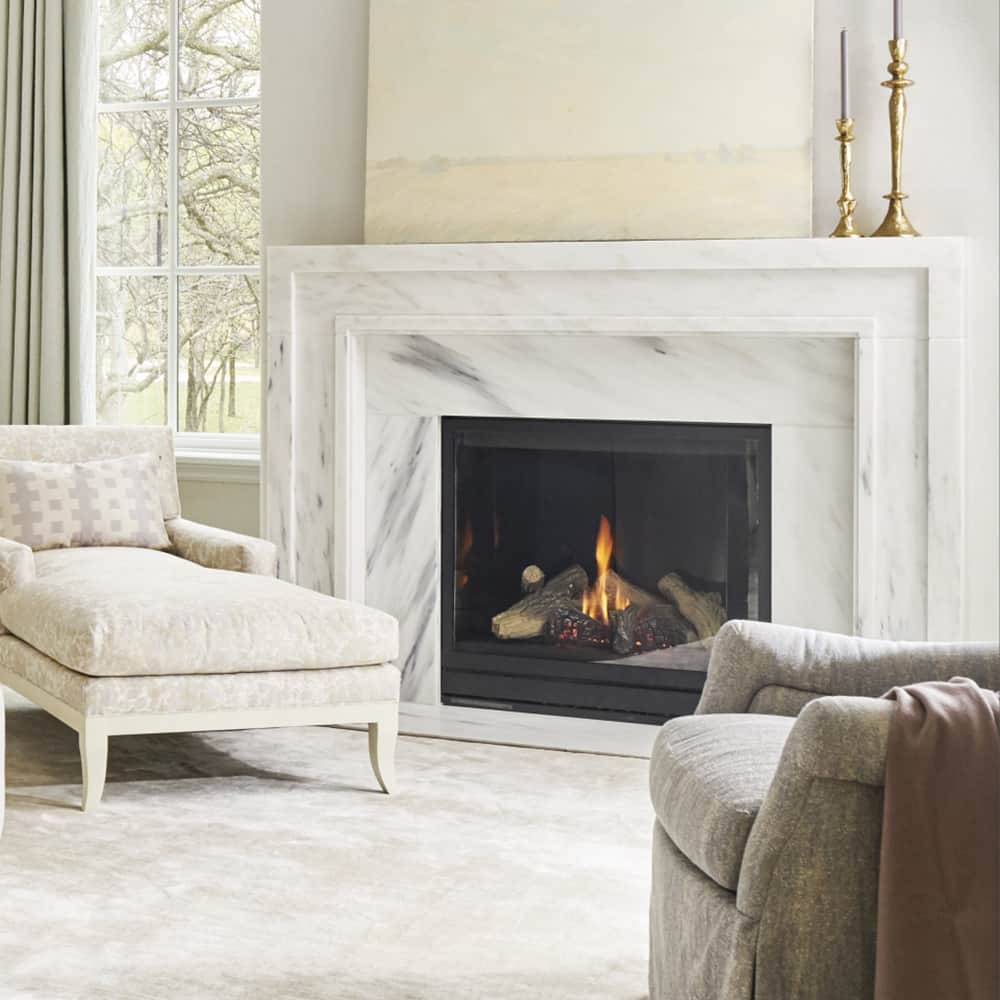 Summerford Marble Fireplace Mantel - Royal Foam US