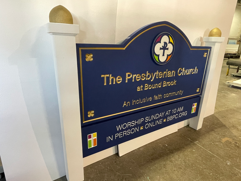 Custom Monument Sign 240