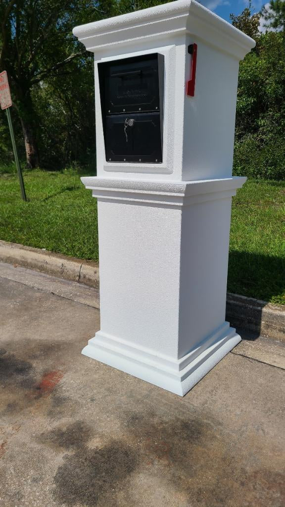 Custom Stucco Mailboxes 043