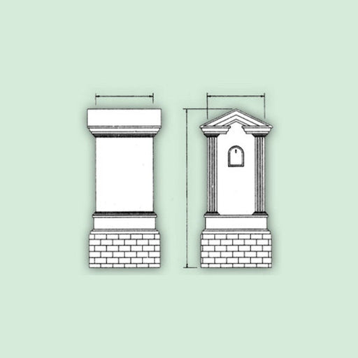 Custom Stucco Mailboxes