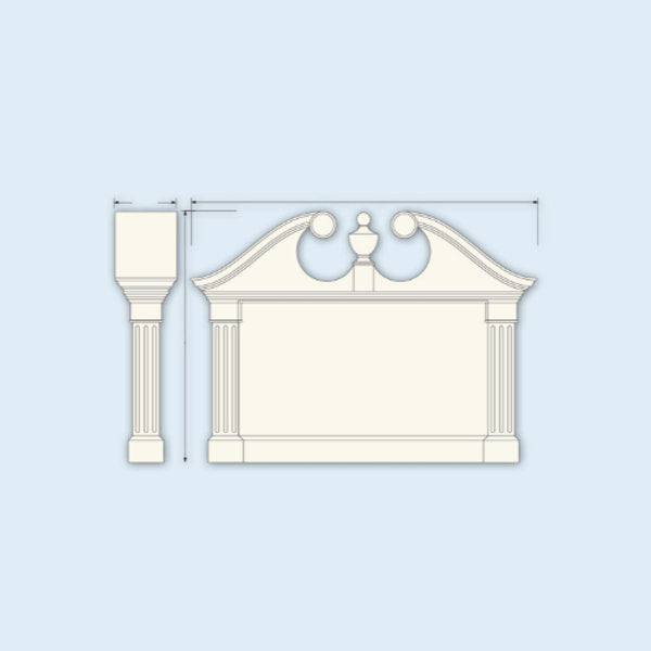 Custom Monument Sign MS 016
