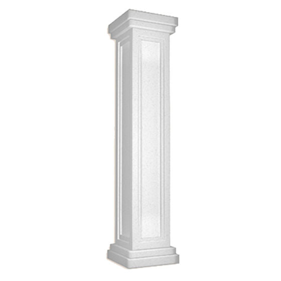 Paneled Column polystyrene foam - Pac1