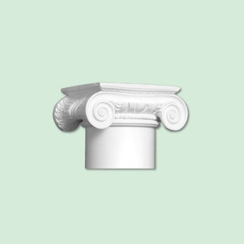 Roman Ionic Round Column Capitals